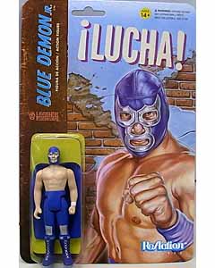 在庫処分特価 SUPER 7 REACTION FIGURES 3.75インチアクションフィギュア THE LEGENDS OF LUCHA LIBRE BLUE DEMON JR.